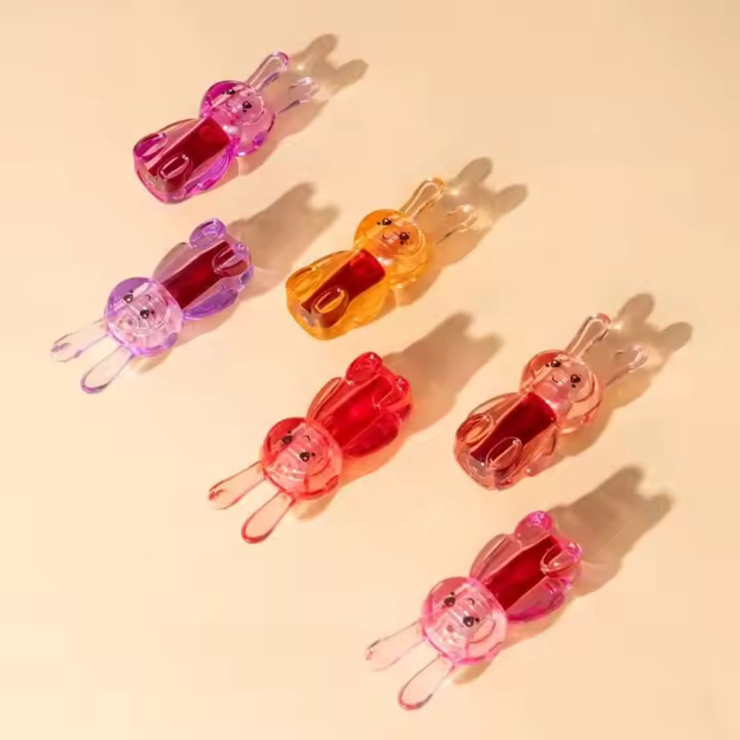 Rabbit lipstick - Bunny Lip Gloss - Long-lasting  Lipstick For Girls