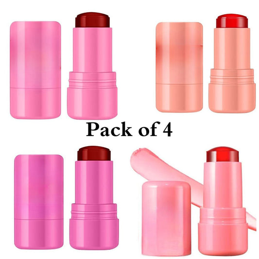 Blush - Facial Cheek Jelly Blush Stick - Cheek Lip Tinted for Girls