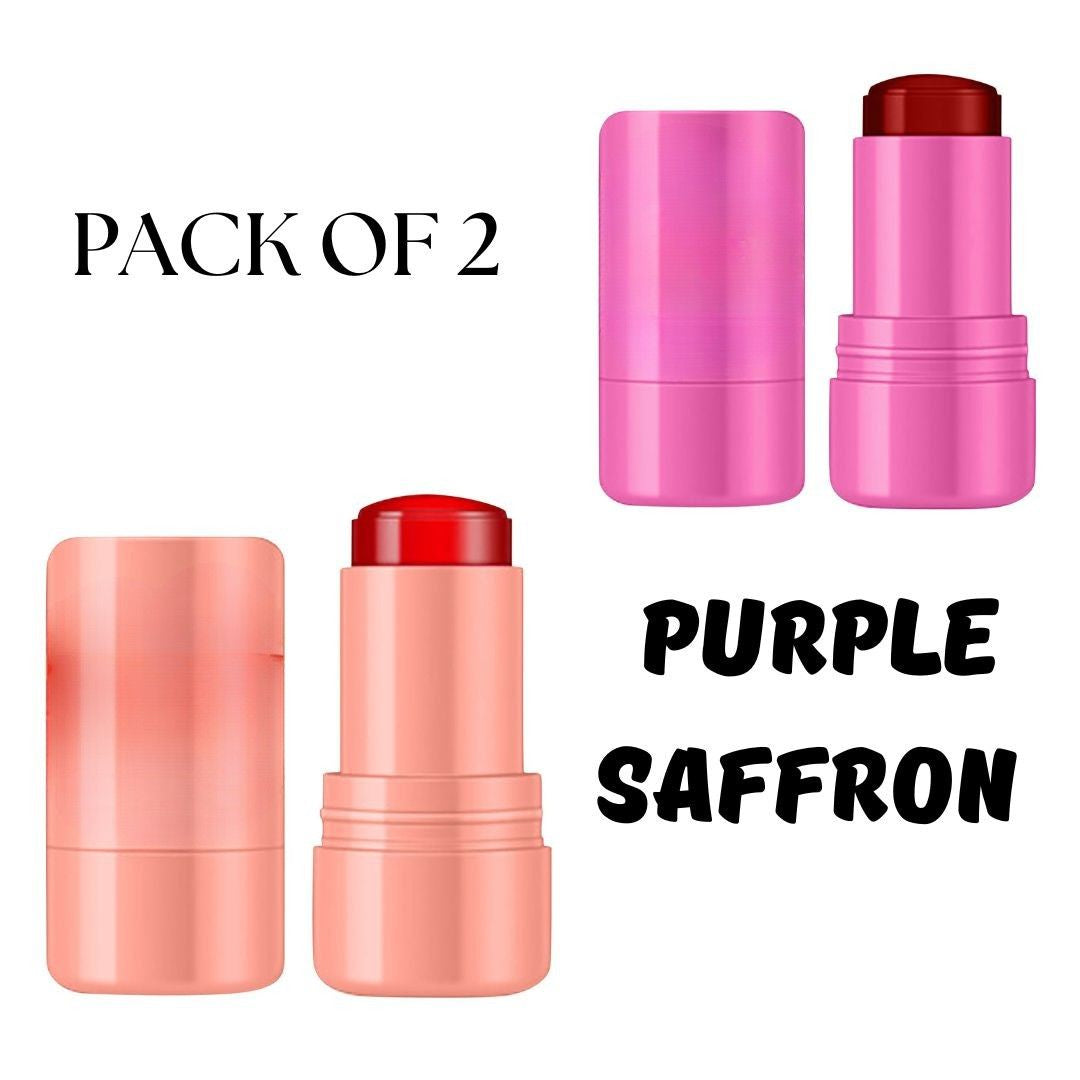 Blush - Facial Cheek Jelly Blush Stick - Cheek Lip Tinted for Girls