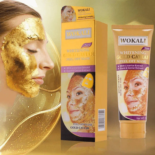 Wokali Gold Mask - Face Peel Off Mask - Skin Care Gold Mask For Women