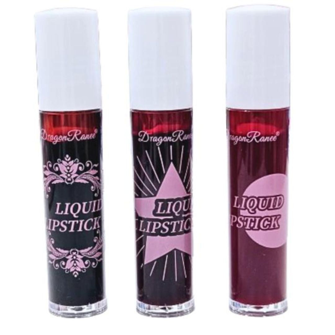 Matte Lipstick Pack of 3 – Waterproof Lip & Cheek Tint Set for Girls
