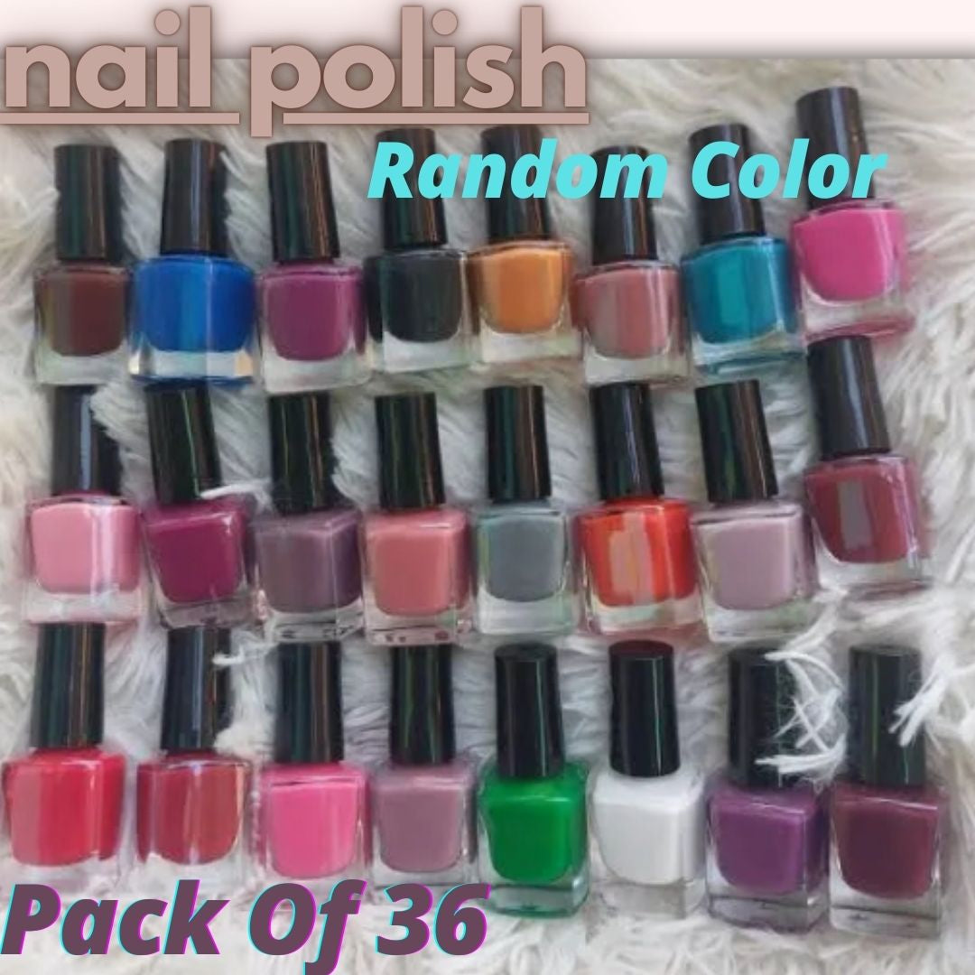 Nail Polish - Nail Paints Pack of 1, 12 , 24 , 36 - Colorfull Peel Off Nail