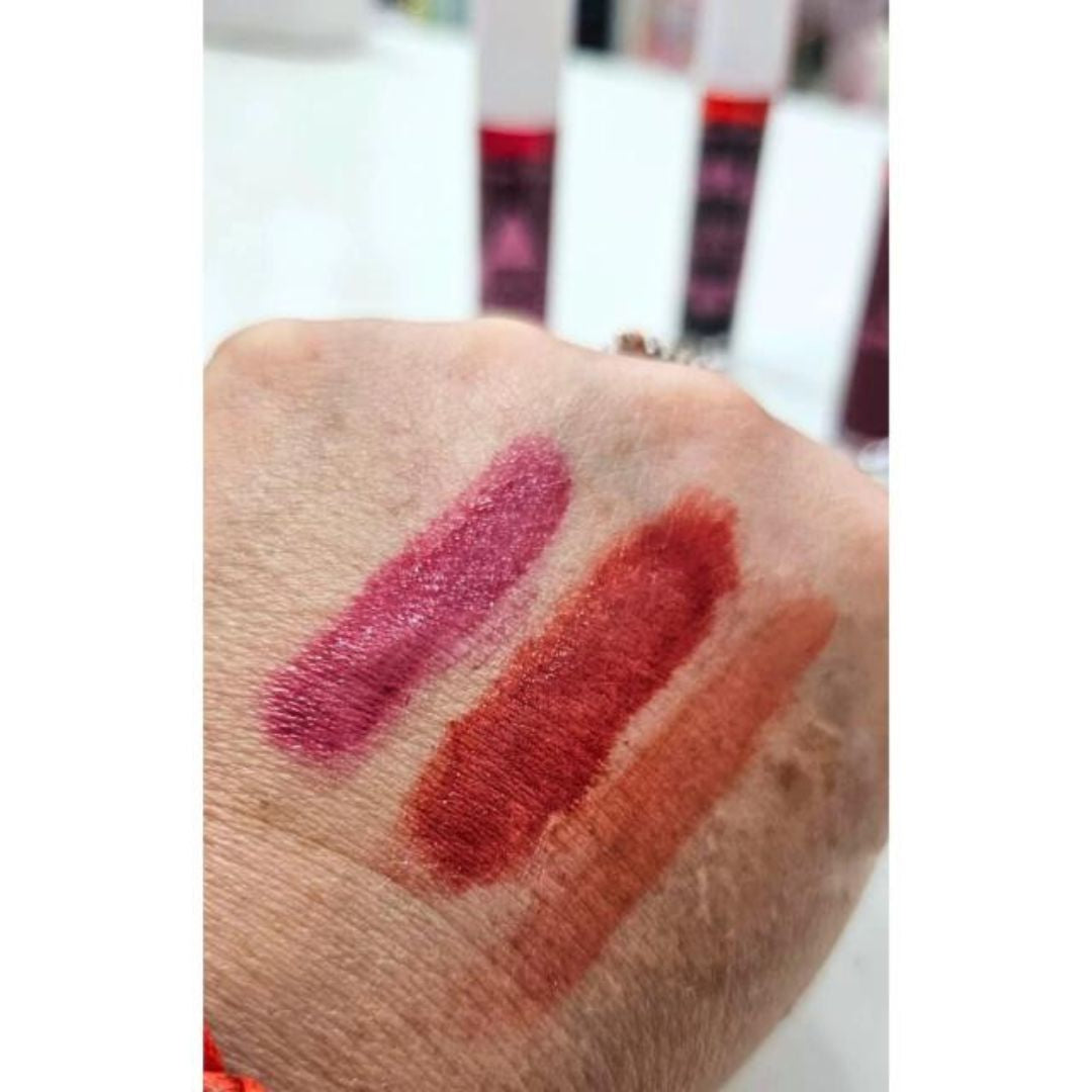 Matte Lipstick Pack of 3 – Waterproof Lip & Cheek Tint Set for Girls