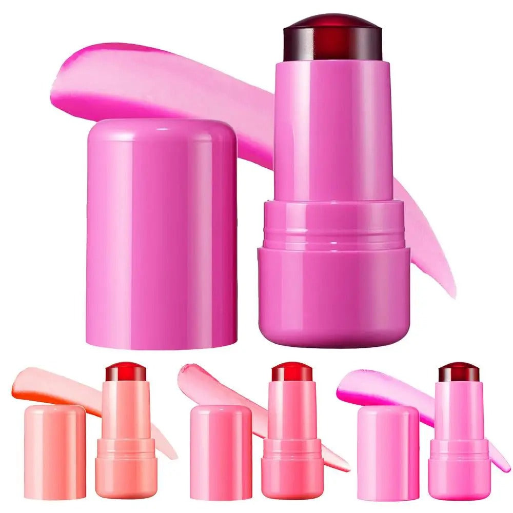Blush - Facial Cheek Jelly Blush Stick - Cheek Lip Tinted for Girls