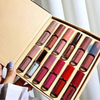 12 Pcs Mocallure Lip Gloss