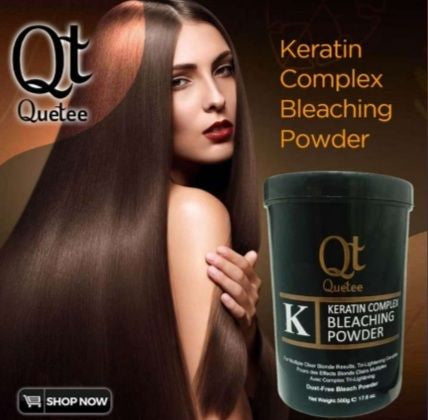 Queteei Keratin - Complex Bleaching Powder Jar For Girls