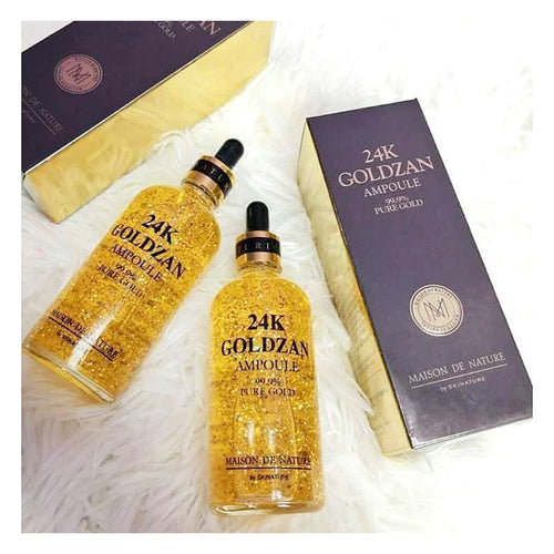 24k golden Serum - Goldzan Facial Serums - Pure Gold Face Serum 100ml