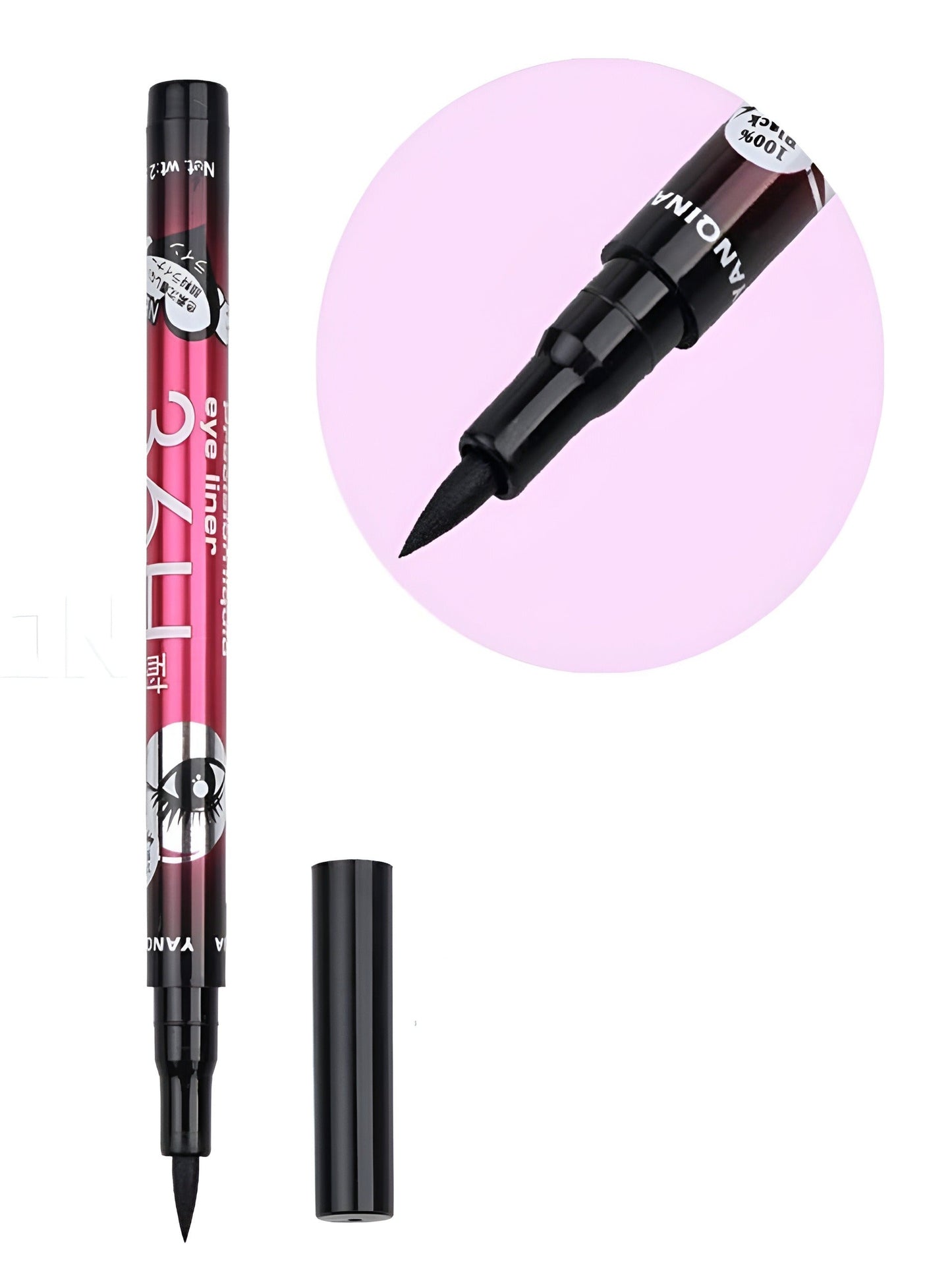 Yanqina Eyeliner Makeup - 36H Waterproof Eyeliner