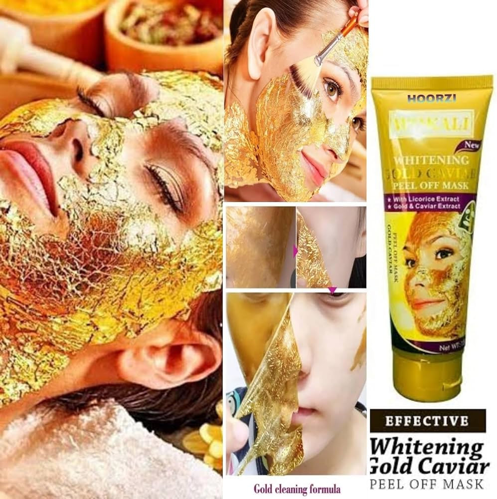 Wokali Gold Mask - Face Peel Off Mask - Skin Care Gold Mask For Women