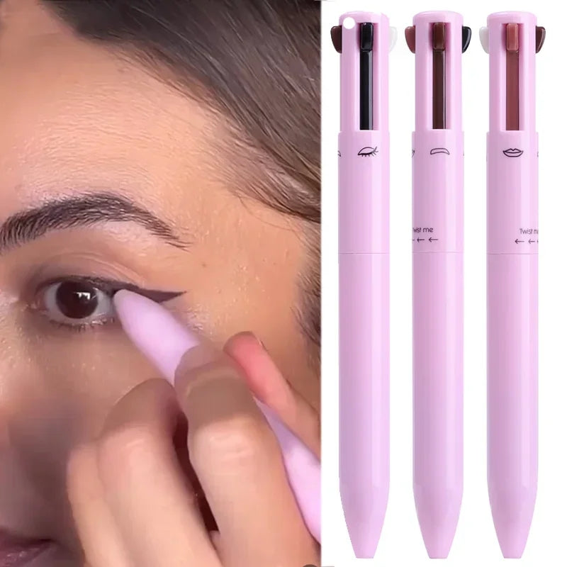 4 in 1 Makeup Pen –  Lip Liner & Highlighter for Women