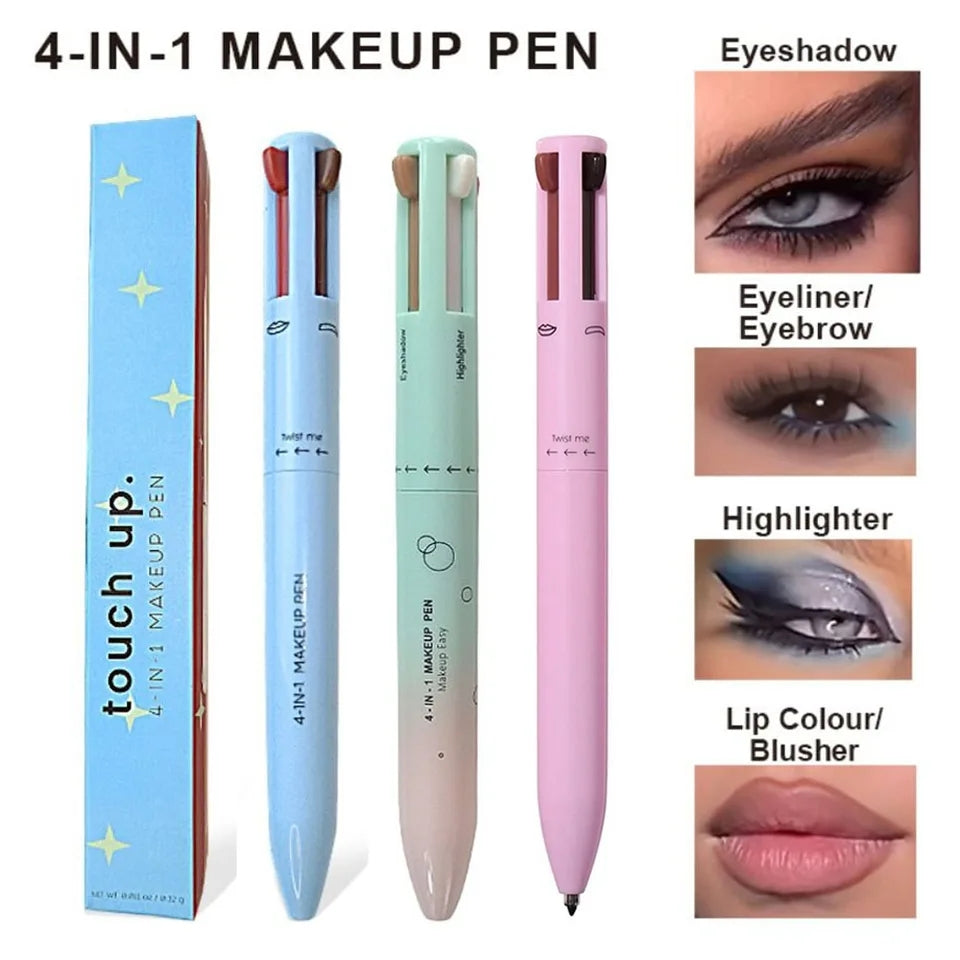 4 in 1 Makeup Pen –  Lip Liner & Highlighter for Women
