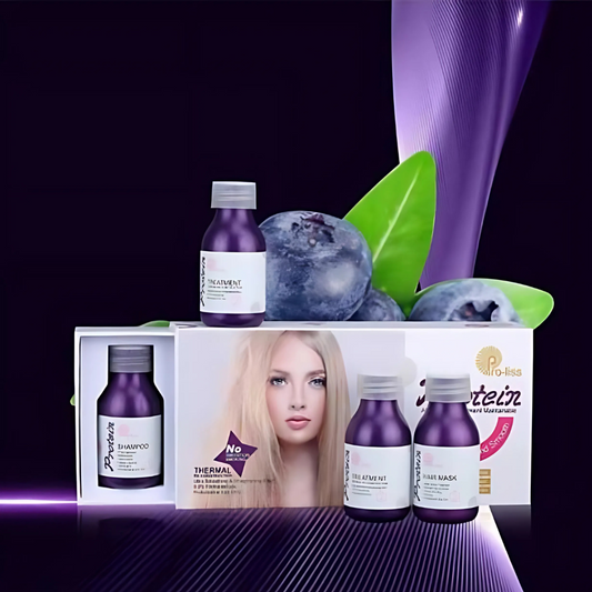 Keratin Hair Treatment Kit – Mini Protein Hair Straightening & Growth Mask