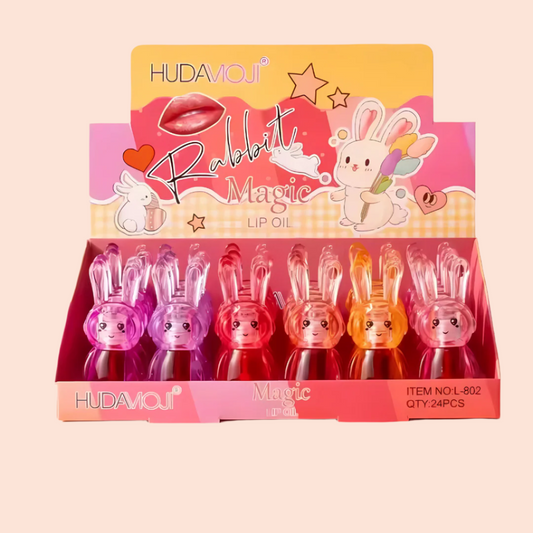 Rabbit lipstick - Bunny Lip Gloss - Long-lasting  Lipstick For Girls