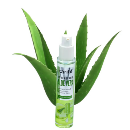 Aloe Vera Serum - Karite 35ml Smooth  Face Serum - Serum for Face Glowing