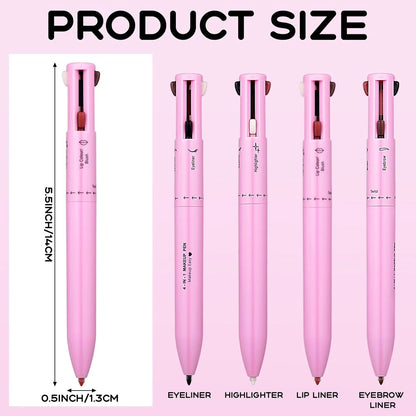 4 in 1 Makeup Pen –  Lip Liner & Highlighter for Women