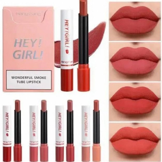 HengFeng Hey Girl Lipstick Set – 4PCS Smoke Tube